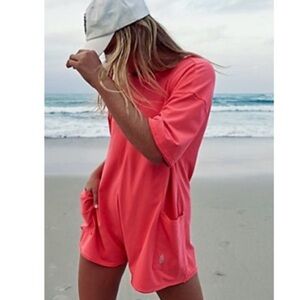 NWT Free people Hot Shot Tee Playsuit